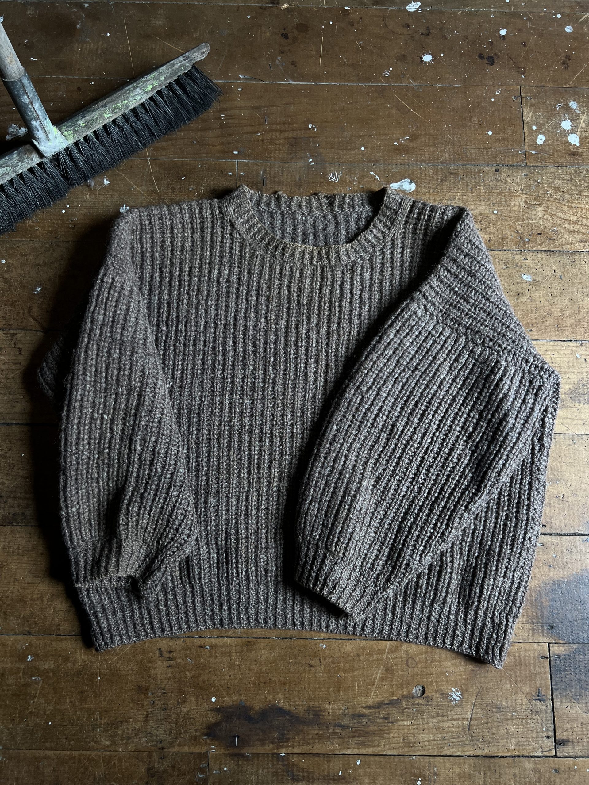 Hand Knit Farm Jumper - Search and Destroy